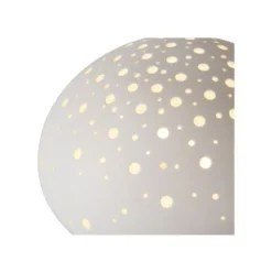 Lucide FUNGO Tafellamp-Wit-1xE14-25W-Porsel. Clearance