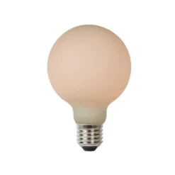 Lucide G80 - Filament lamp - Ø 8 cm - LED Dimb. - E27 - 1x8W 2700K - 3 StepDim - Opaal Hot