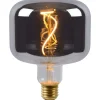 Lucide G118 - Filament lamp - Ø 11,8 cm - LED Dimb. - E27 - 1x4W 2200K - Fumé