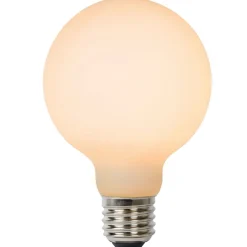 Lucide G125 - Filament lamp - Ø 12,5 cm - LED Dimb. - E27 - 1x8W 2700K - 3 StepDim - Opaal Clearance