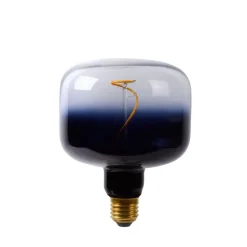 Lucide G118 - Filament lamp - Ø 11,8 cm - LED Dimb. - E27 - 1x4W 2200K - Zwart Hot