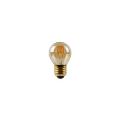 Lucide G45 - Filament lamp - Ø 4,5 cm - LED Dimb. - E27 - 1x3W 2200K - Amber Online