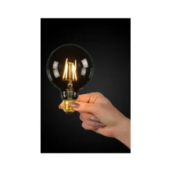 Lucide G80 Clas. Fil. lamp-Transp.-LED Dimb.-1xE27-7W Best