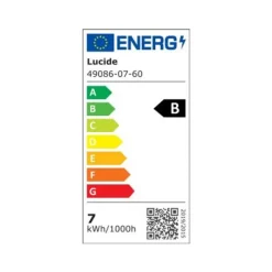 Lucide G80 Clas. Fil. lamp-Transp.-LED Dimb.-1xE27-7W Best