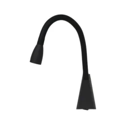 Lucide GALEN-LED - Bedlamp - LED - 1x3W 3000K - Zwart Outlet