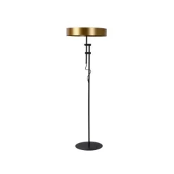 Lucide GIADA - Vloerlamp - Ø 45 cm - 2xE27 - Mat Goud / Messing New