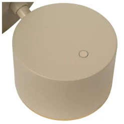 Lucide GIAN - Wandlamp - LED Dimb. - Taupe