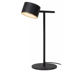 Lucide GIAN Tafellamp-Zwart-LED Dimb.-8W-2700K-12V-Metaal Best