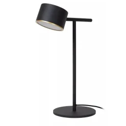 Lucide GIAN Tafellamp-Zwart-LED Dimb.-8W-2700K-12V-Metaal Best