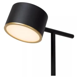 Lucide GIAN Tafellamp-Zwart-LED Dimb.-8W-2700K-12V-Metaal Best