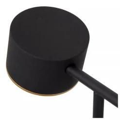 Lucide GIAN Vloerlamp-Zwart-LED Dimb.-8W-2700K-12V-Metaal Clearance