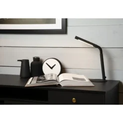 Lucide GILLY Bureaulamp-Zwart-LED Dimb.-3W-2700K-Metaal Clearance