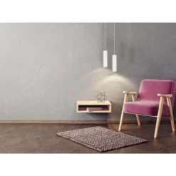 Lucide GIPSY - Hanglamp - Ø 7 cm - 1xGU10 - Wit Clearance