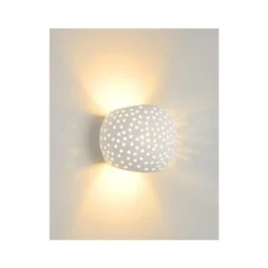 Lucide GIPSY - Wandlamp - 1xG9 - Wit Discount