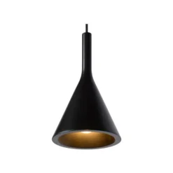 Lucide GIPSY Hanglamp 4x E27 Zwart Beton Hot