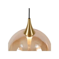 Lucide GISELA Hanglamp-Amber-Ø16-LED-3,6W-2700K-Glas Discount