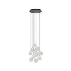 Lucide GISELA Hanglamp-Transp.-Ø61-LED Dimb.-3,6W-2700K New