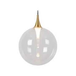Lucide GISELA Hanglamp-Transp.-Ø16-LED-3,6W-2700K-Glas New