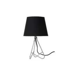 Lucide GITTA - Tafellamp - Ø 17 cm - 1xE14 - Chroom Hot