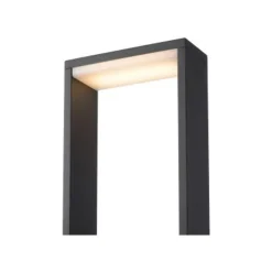 Lucide GOA - Sokkellamp Buiten - LED - 1x10W 3000K - IP54 - Antraciet Best