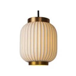 Lucide GOSSE - Hanglamp - 3xE27 - Wit Hot