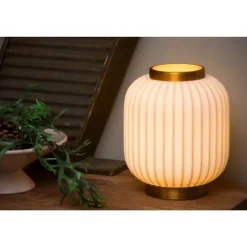 Lucide GOSSE - Tafellamp - Ø 19,5 cm - 1xE14 - Wit Best