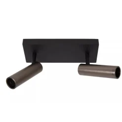 Lucide GRADO - Plafondspot - 2xGU10 (MR11) - Grijs ijzer Clearance