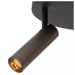 Lucide GRADO - Plafondspot - Ø 25 cm - 3xGU10 (MR11) - Grijs ijzer