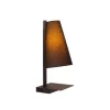Lucide GREGORY Bedlamp-Zwart-1xE27-60W-Met USB oplaadpunt Discount