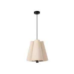 Lucide GREGORY Hanglamp-Beige-Ø34,3-3xE27-60W-Staal Discount