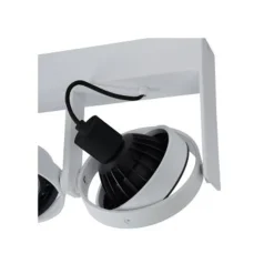 Lucide GRIFFON - Plafondspot - LED Dim to warm - GU10 - 2x12W 2200K/3000K - Wit Clearance