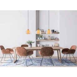 Lucide GUNHILD Hanglamp-Transp.-3xE27-60W-Glas Hot