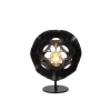Lucide HANNELOR. Tafellamp-Zwart-Ø25-1xE27-40W-Metaal Hot