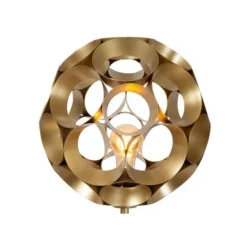 Lucide HANNELOR. Vloerlamp-Mat Go.-Ø30-1xE27-40W-Metaal Best