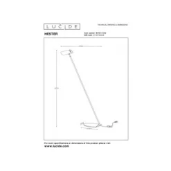 Lucide HESTER - Leeslamp - GU10 - Antraciet Sale