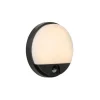Lucide HUPS IR Wandlamp Buiten-Zwart-LED-10W-3000K-IP54 Discount