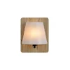 Lucide IDAHO - Wandlamp - 1xE14 - Licht hout Best
