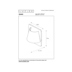 Lucide IDAHO - Wandlamp - 1xE14 - Licht hout Best