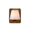 Lucide IDAHO - Wandlamp - 1xE14 - Hout New