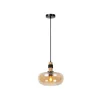 Lucide ILONA Hanglamp-Amber-Ø30-1xE27-40W-Glas Best