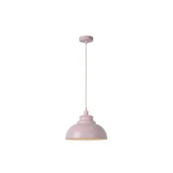 Lucide ISLA - Hanglamp - Ø 29 cm - 1xE14 - Roze