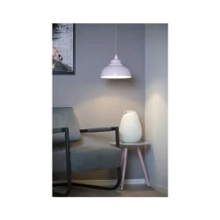 Lucide ISLA - Hanglamp - Ø 29 cm - 1xE14 - Roze
