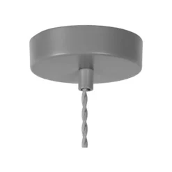Lucide ISLA - Hanglamp - Ø 29 cm - 1xE14 - Grijs Discount