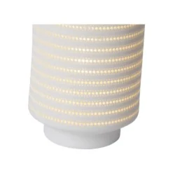 Lucide JAMILA - Tafellamp - Ø 15,5 cm - 1xE14 - Wit Clearance