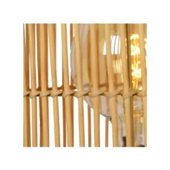 Lucide JANTINE - Vloerlamp - Ø 30 cm - 1xE27 - Licht hout Clearance