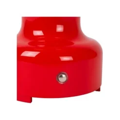 Lucide JASON Tafellamp-Rood-LED Dimb.-2W-3000K-3 StepDim Hot