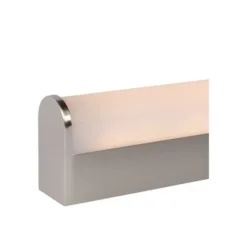 Lucide JASPER - Spiegellamp Badkamer - LED - 1x16W 3000K - IP44 - Mat chroom