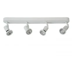 Lucide JASTER-LED - Plafondspot - LED - GU10 - 4x5W 2700K - Wit Online