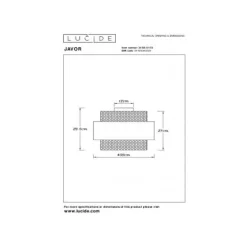 Lucide JAVOR Plafonnière-Groen-Ø38-1xE27-10W-Kunsts. Online