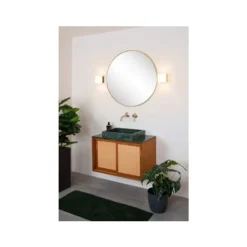 Lucide JELTE - Wandlamp Badkamer - Ø 12 cm - 1xG9 - IP44 - Zwart Online